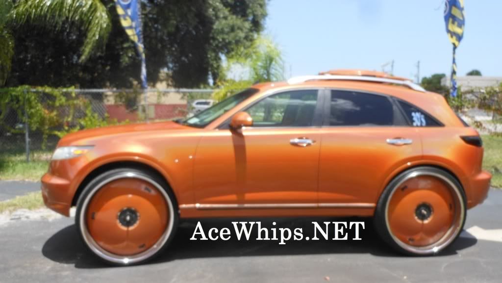 Outrageous FX45 Infiniti on 30